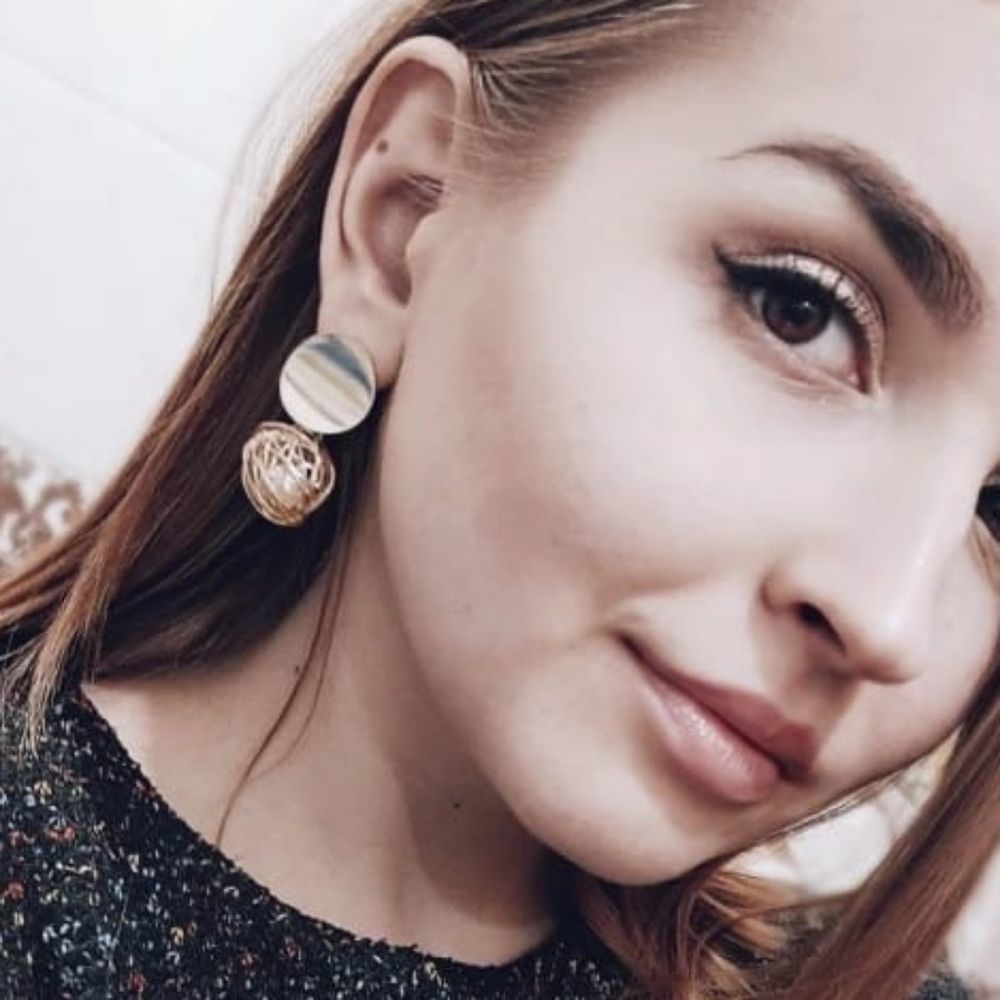 X&P New Statement Drop Earrings For Women Fashion